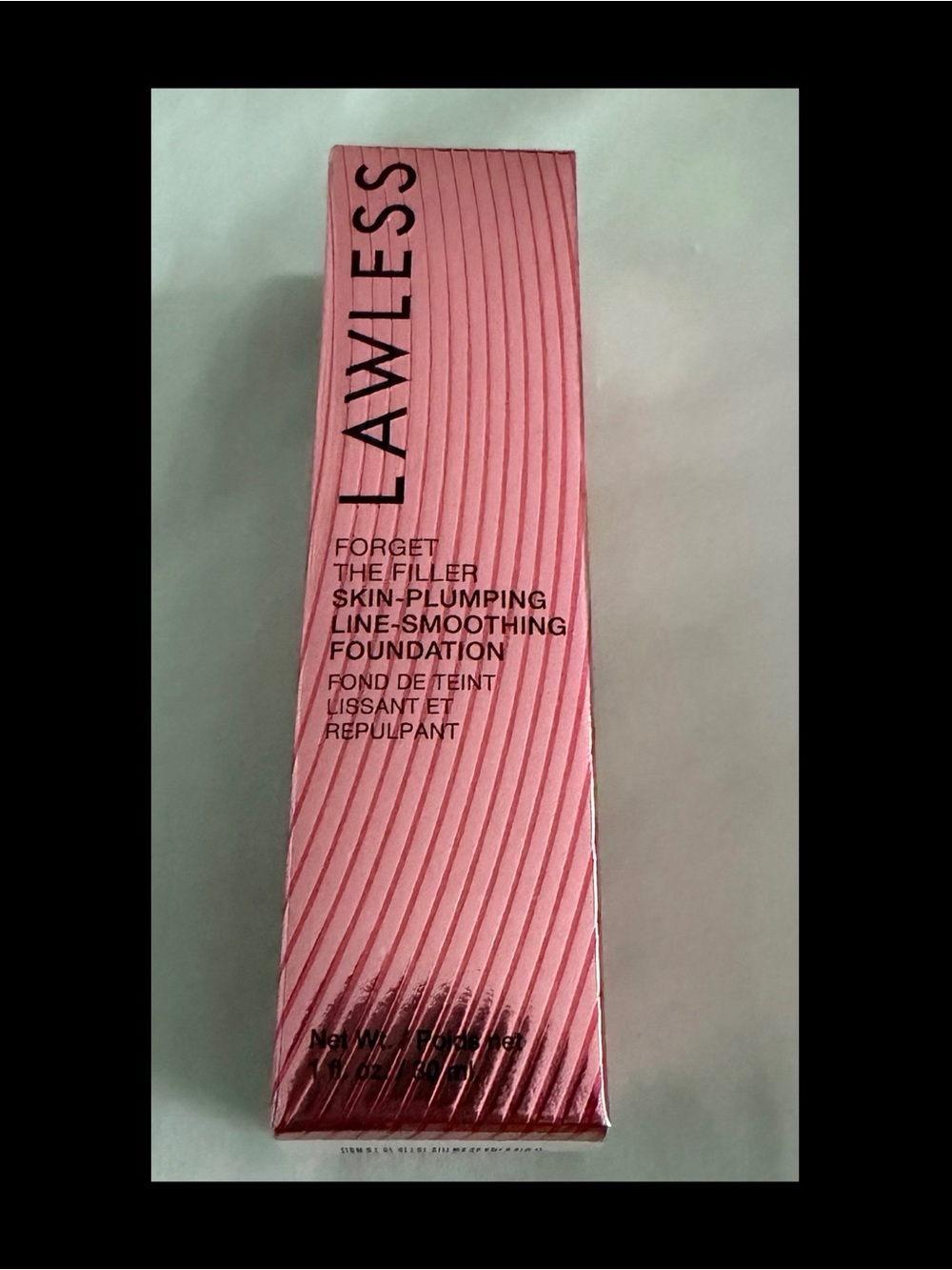 LAWLESS forget the filler plumping line smoothing foundation NWB